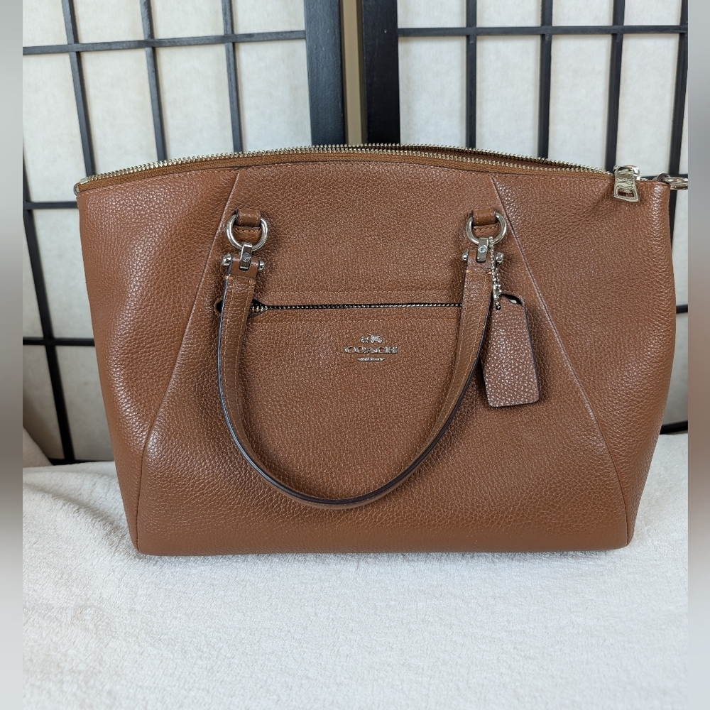 Coach Prairie Satchel 2 Way Bag - Brown Style 34340